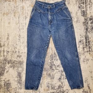 Vintage PS Gitano High Rise Mom Jeans | Made in Brazil | 100% Cotton | 28” Waist